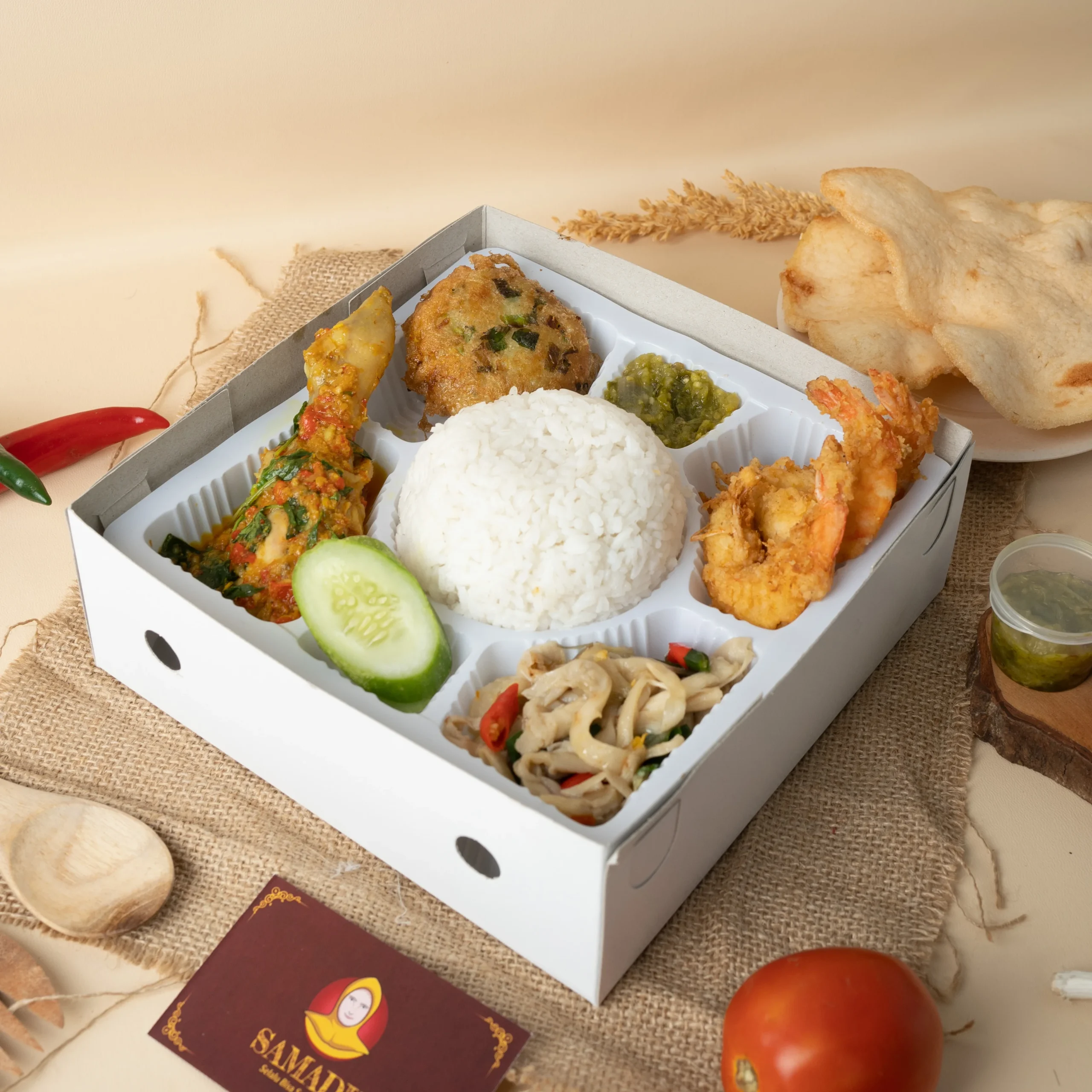 Beli Catering Nasi Box Paket Bramantya Murah | Samadu Bramantya