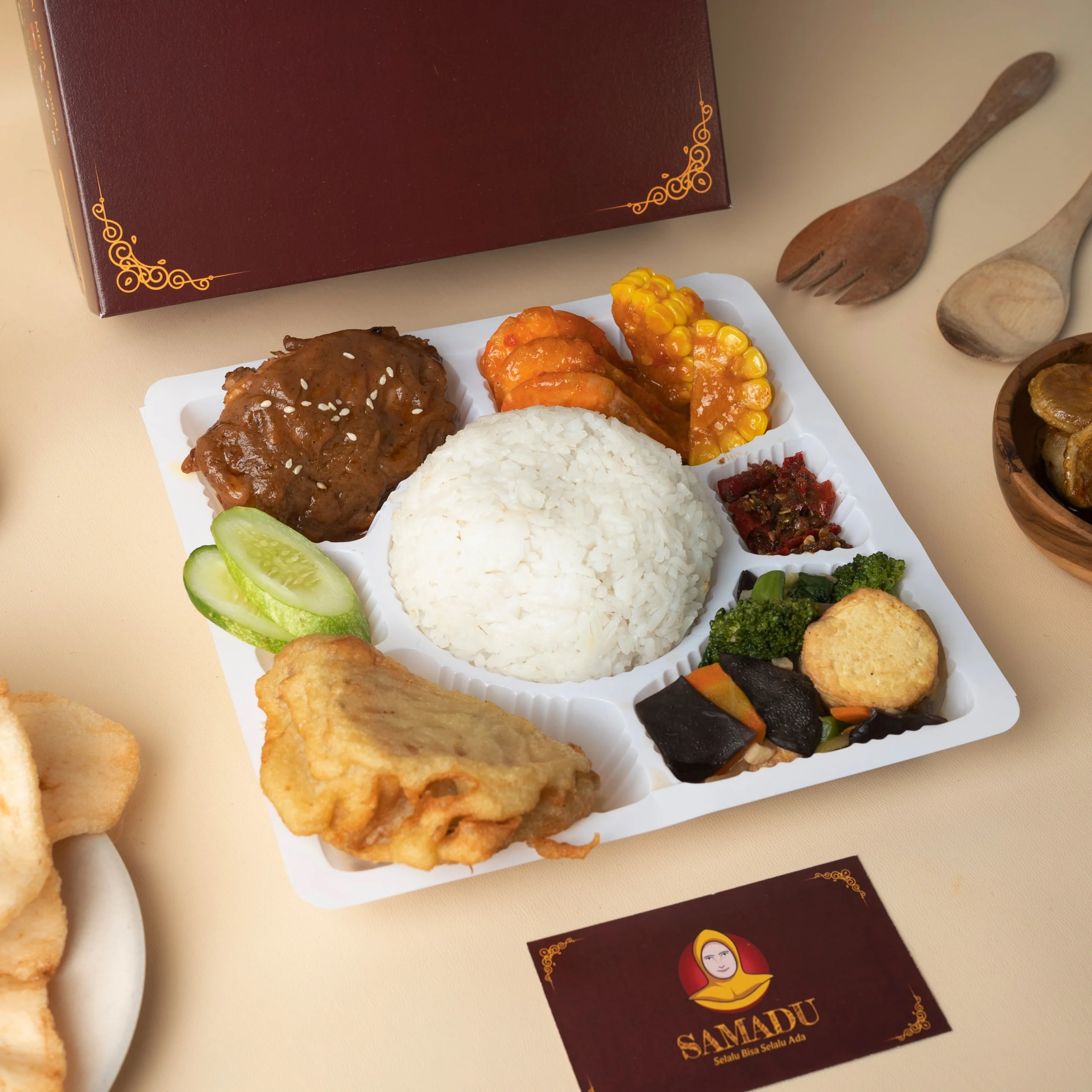Beli Catering Nasi Box Paket Premium Markasih | Samadu Markasih