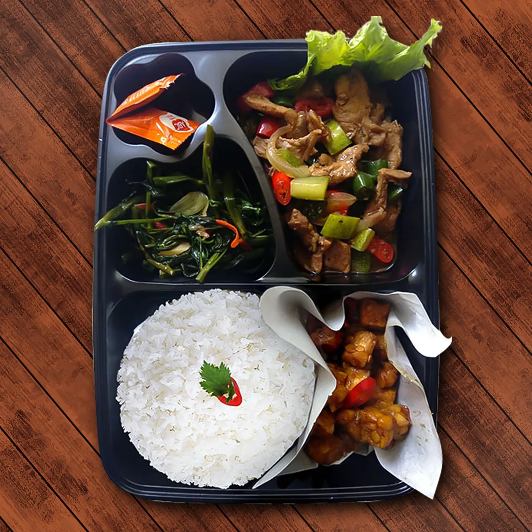 Beli Catering Harian Paket Brawijaya Murah | Samadu daging-lada-hitam