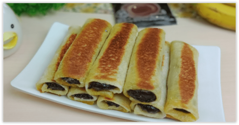 Menu Catering Rumahan Jakarta Selatan untuk Bekal Anak TK 2. catering rumahan Jakarta Selatan Roti Panggang Pisang Cokelat