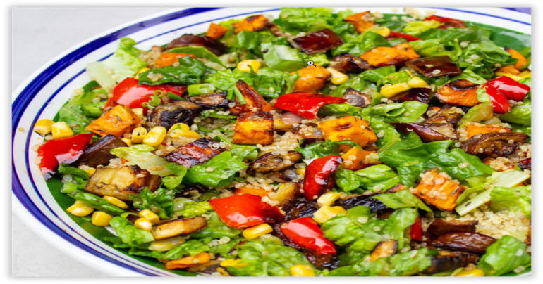 3. catering harian jakarta Quinoa Bowl with Mixed Greens 1