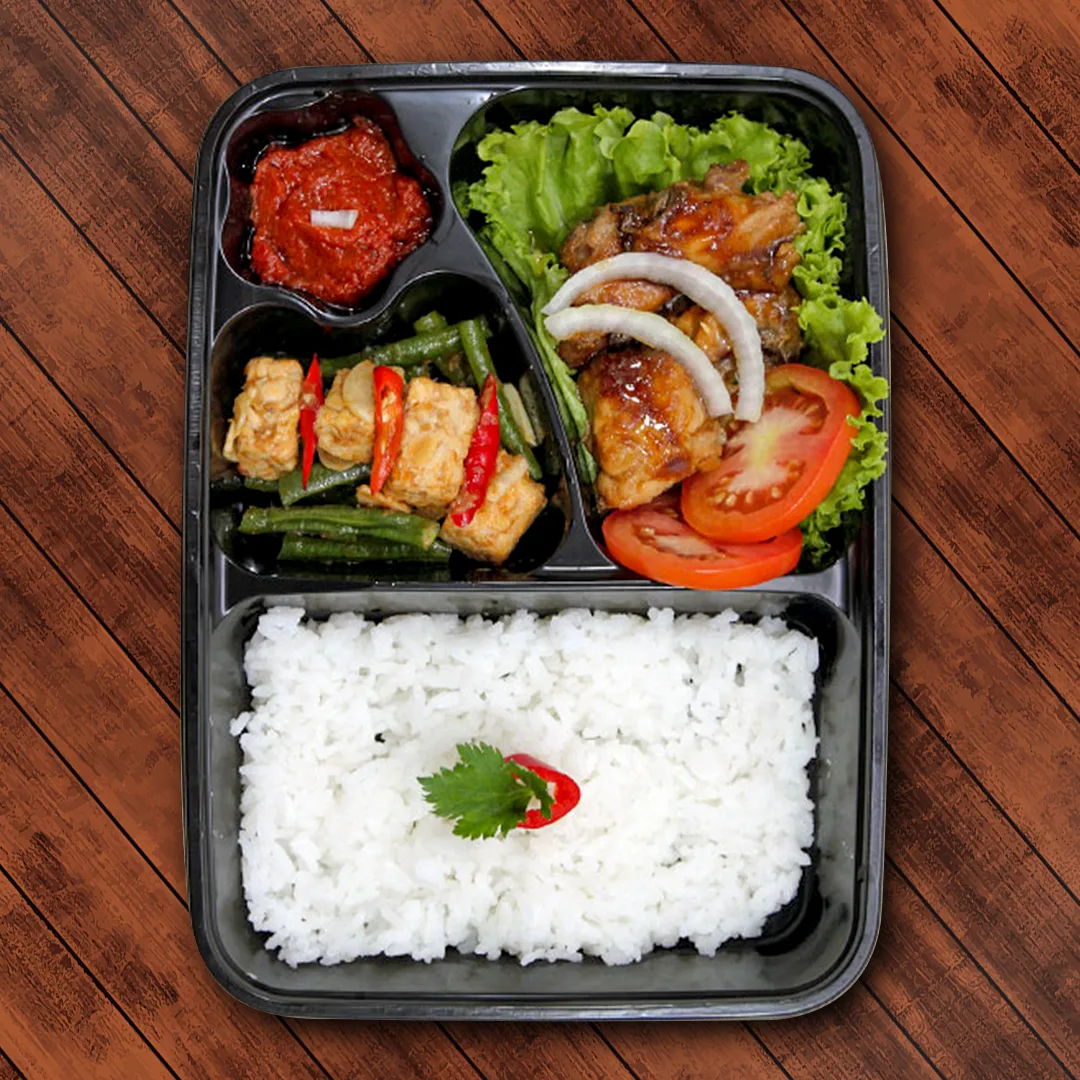 Beli Catering Harian Paket Duryudana Murah | Samadu paket-duryudana-ayam-teriyaki
