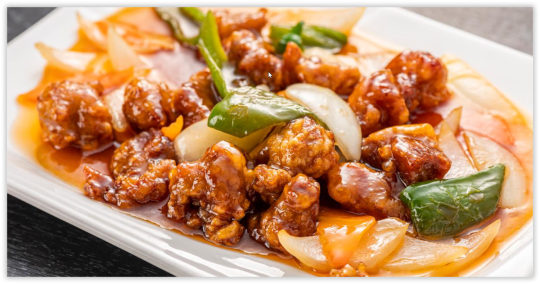 ayam asam manis cocok dengan sayur apa