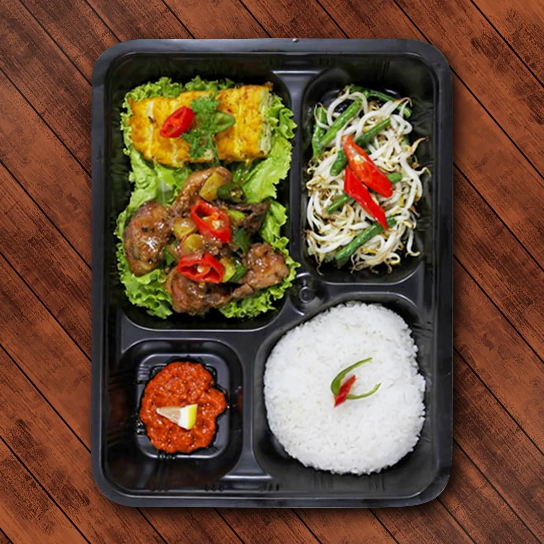 Beli Catering Harian Paket Danudara Murah | Samadu paket-danudara-ayam-lada-hitam