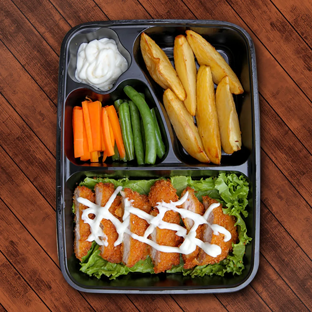 Beli Catering Harian Paket Keshwari Murah | Samadu paket-keshwari-chicken-katsu