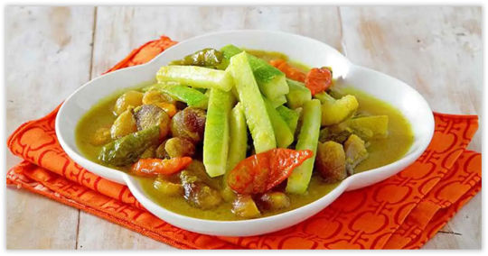 menu pendamping acar kuning