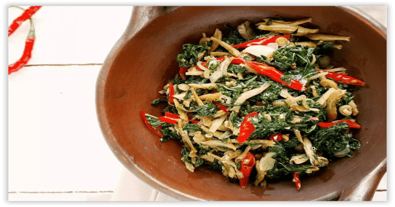 9 Sayur Pendamping Gulai Ayam Ternikmat Tidak Ada Duanya sayur pendamping gulai ayam Tumis Daun Singkong