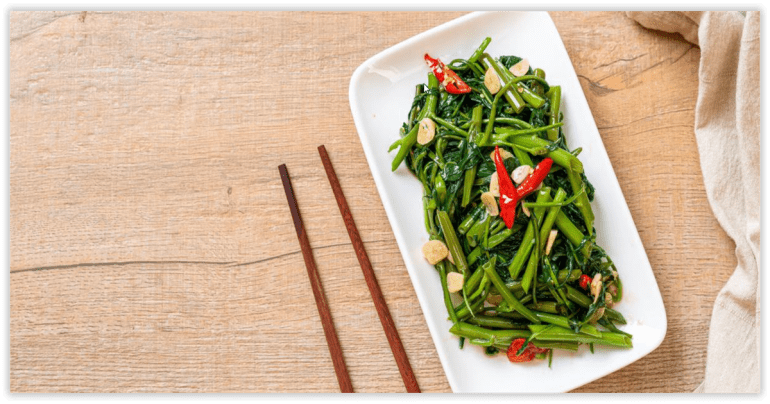 9 Sayur Pendamping Gulai Ayam Ternikmat Tidak Ada Duanya sayur pendamping gulai ayam cah kangkung bawang putih