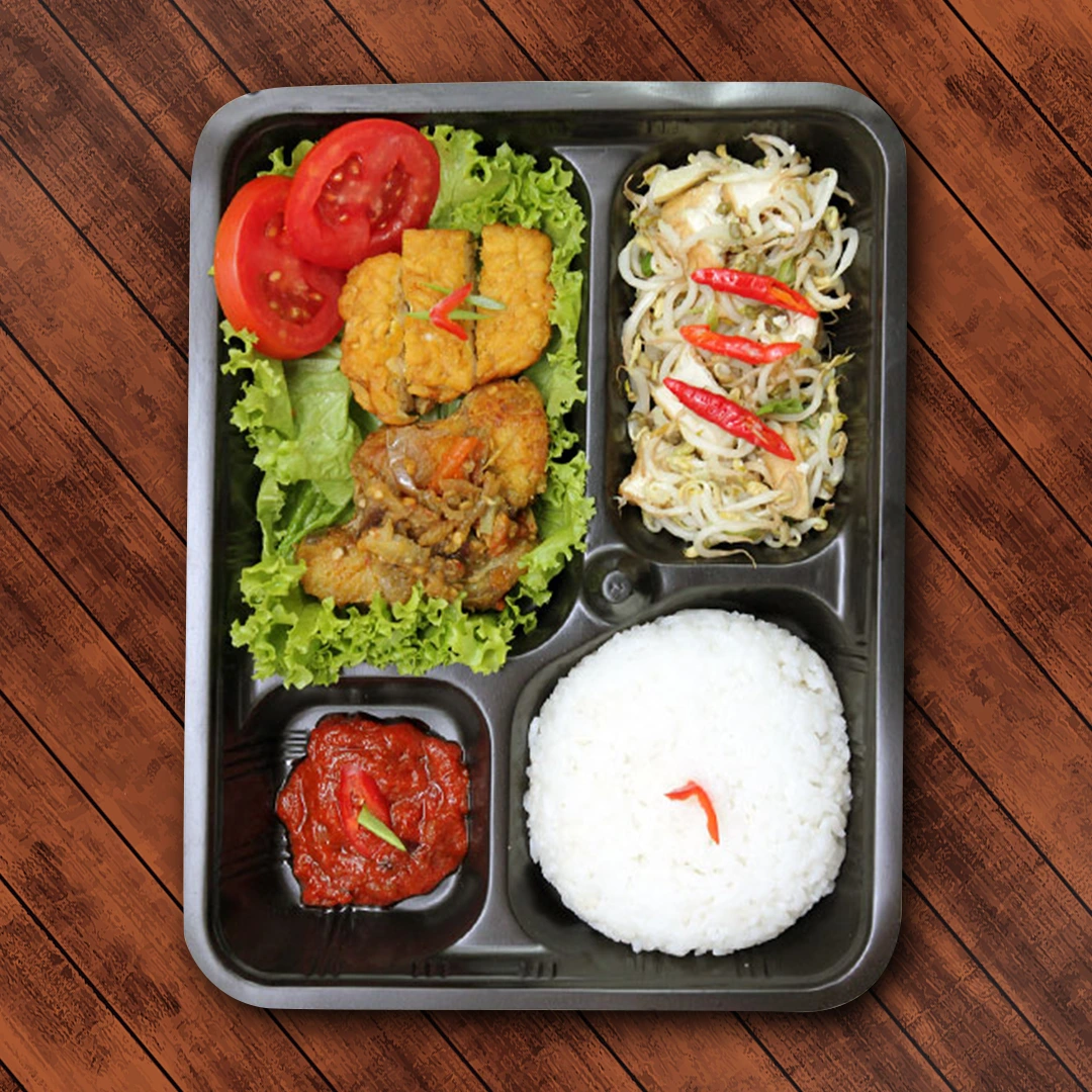 Beli Catering Harian Paket Dermawan Murah | Samadu paket-dermawan-tuna-cabe-ijo