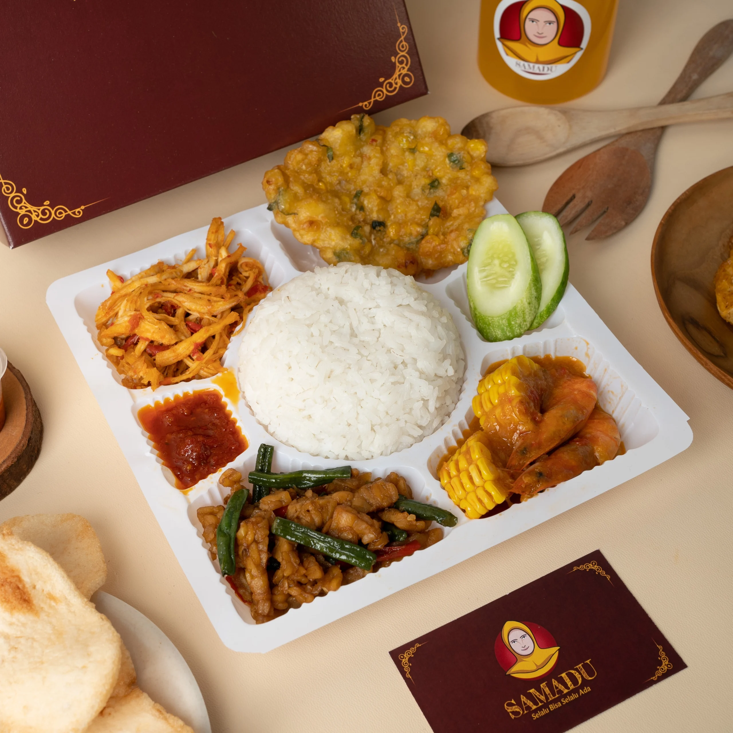 Beli Catering Nasi Box Paket Premium Kawiswara Murah | Samadu Kawiswara