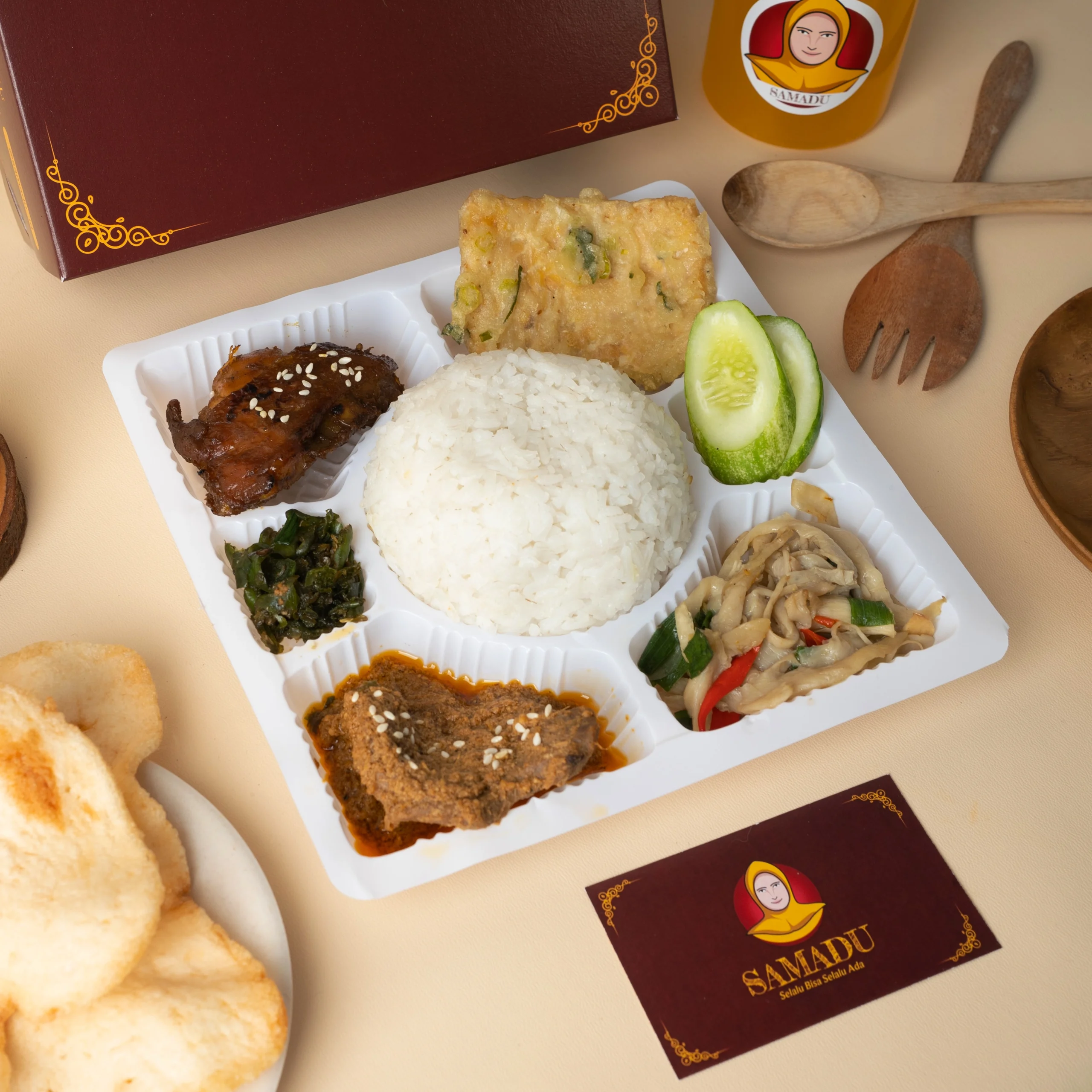 Beli Catering Nasi Box Paket Premium Wajendra Murah | Samadu Wajendra